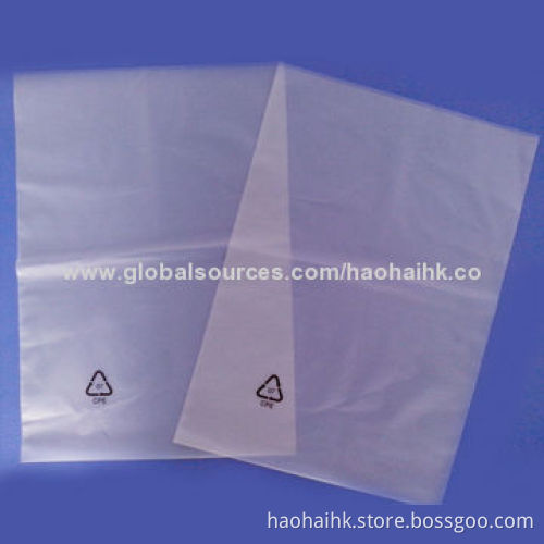 Retail Plastic CPE Gift Bags, Customized Logos/Sizes Welcomed